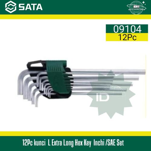 Jual SATA Kunci L 12PCS extra long hex key set 09104 - Jakarta Barat ...