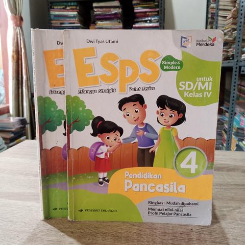 Jual ESPS Pendidikan Pancasila 4 untuk SD/MI Kelas IV Kurikulum Merdeka ...