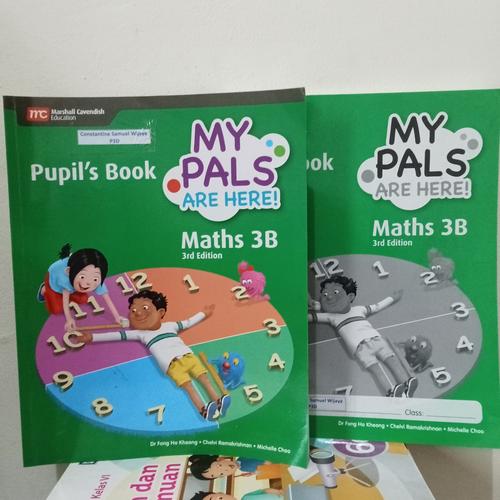Jual MY PALS ARE HERE! PUPIL'S BOOK & WORKBOOK MATHS 3B 3RD EDITION ...