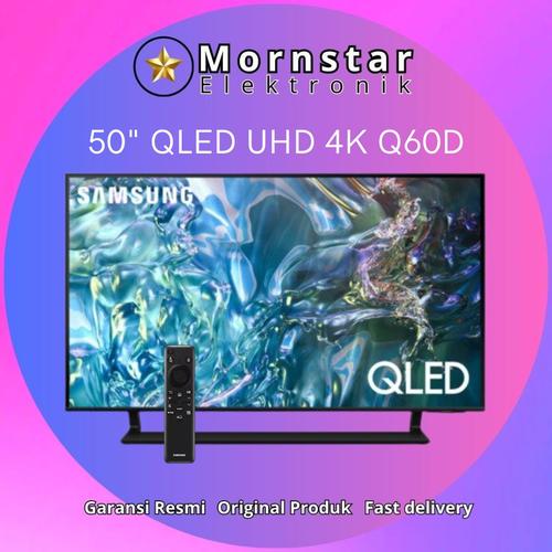 QE50Q60D 50 Inch QLED 4K HDR Smart TV 2024
