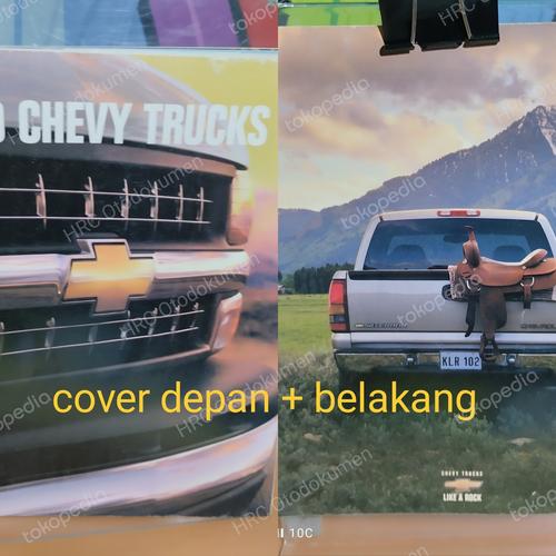 Jual Brosur katalog line up Chevrolet Pick up ,Van n SUV '99 Kota