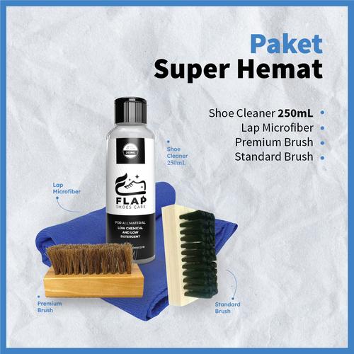 Promo Flap Shoes Care Shoe Cleaner Kit Paket Pembersih Sepatu Putih dan ...