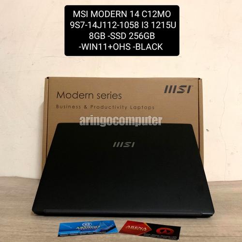 MSI Modern 14 c12mo 0510JP MSI Modern 14 (C12M) review