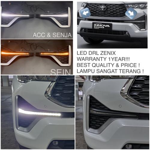 Jual LAMPU LED DRL + SEIN RUNNING INNOVA ZENIX FULLSET BEST QUALITY ...