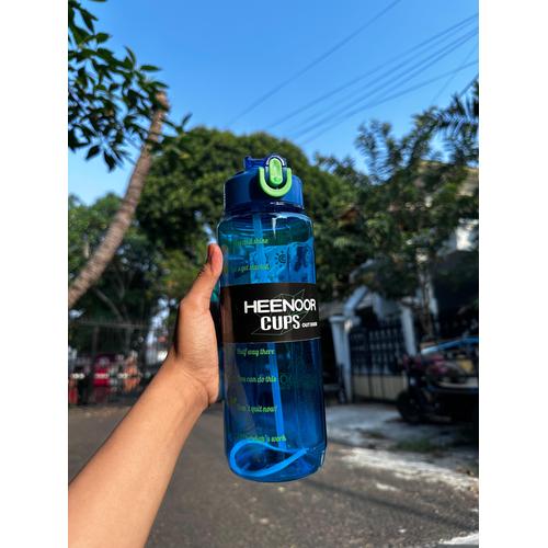 Promo Botol Minum Motivasi BPA FREE Plastik Transparan Botol Cups