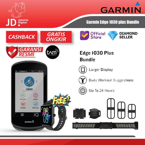 Promo Garmin Edge 1030 plus Bundle Garansi Resmi TAM Tahun