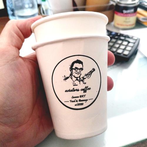 Jual Cetak Warna / Sablon Warna Paper Cup / Paper Bowl / Custom Design ...