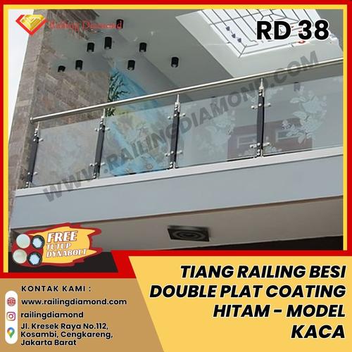 Jual Tiang Railing Tangga Besi Coating [RD 38] - Jakarta Timur ...