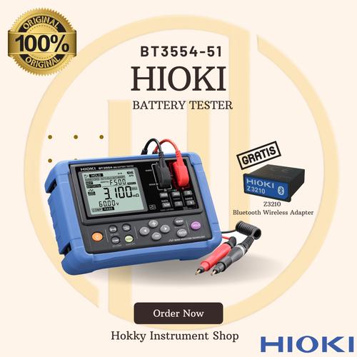 Jual HIOKI BT355451 BATTERY TESTER Kota Surabaya Hokky Instrument