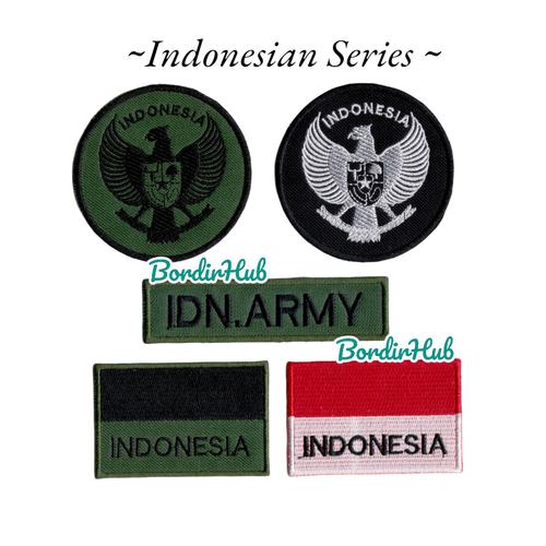 Jual patch bordir logo Indonesia army garuda - garuda putih - Kab ...