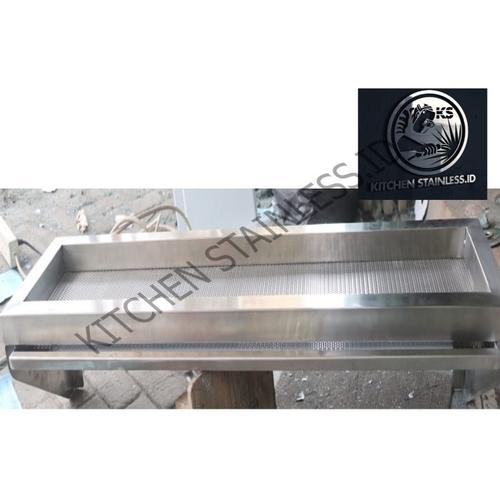 Jual S/S Perforated Wall Shelf Plate Rack / Rak Piring Dinding ...