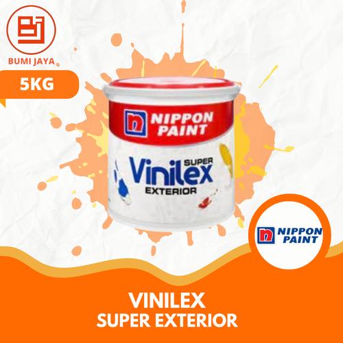 Jual cat tembok exterior nippon paint vinilex super exterior 5 kg