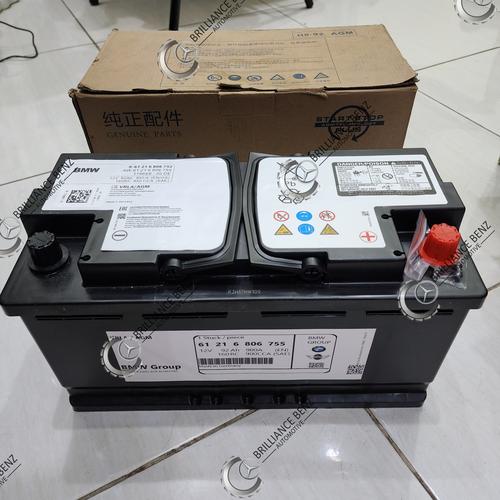 Jual AKI ORIGINAL BMW 92AH 850A ACCU BATTERY E46 E60 E90 E92 F30 F32 ...