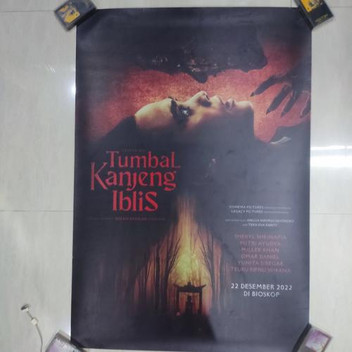 Jual Tumbal kanjeng iblis Poster lobby bioskop original Kota Serang