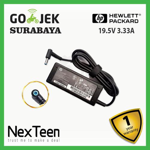 Chargeur 19.5V 3.3A Pour PC Portable HP Pavilion 14-b150ef Sleekbook - Neuf Générique