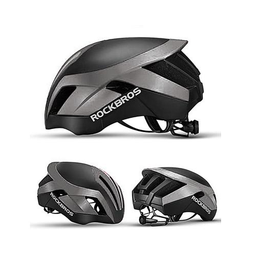 Jual Helm Sepeda ROCKBROS TT-30 Reflective in Titanium L(57