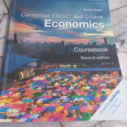 Jual buku Cambridge IGCSE and o level economics coursebook second ...