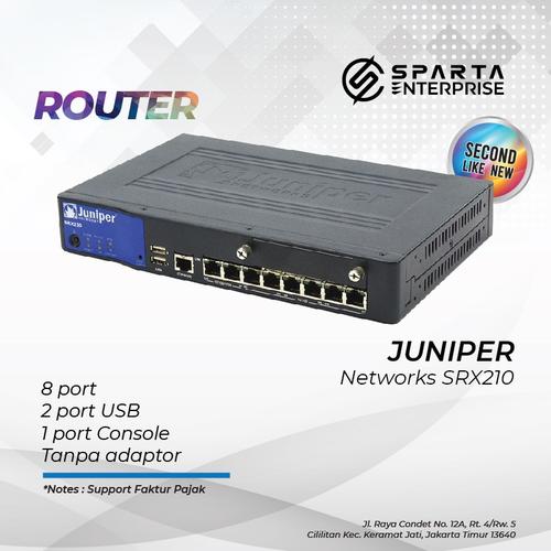Jual promo Router Juniper Networks SRX210 - Jakarta Timur - SPARTA ...