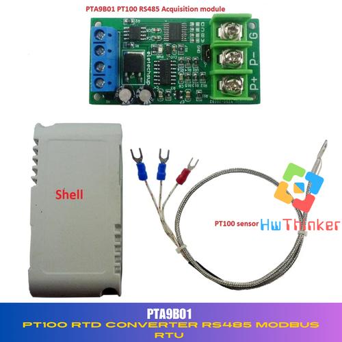 Module D'acquisition Température RS485 Modbus RTU 16 Canaux Type K - Pour Mesures Industrielles, -270°C à 1350°C