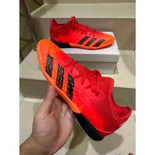 Jual SUPER SALE Sepatu Futsal Predator Freak .3 Low Red Black - Jakarta ...