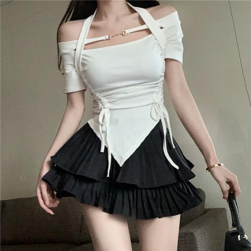 Jual Miss'O ATASAN BAJU FASHION KOREAN MODEL LENGAN PANJANG LEHER ...