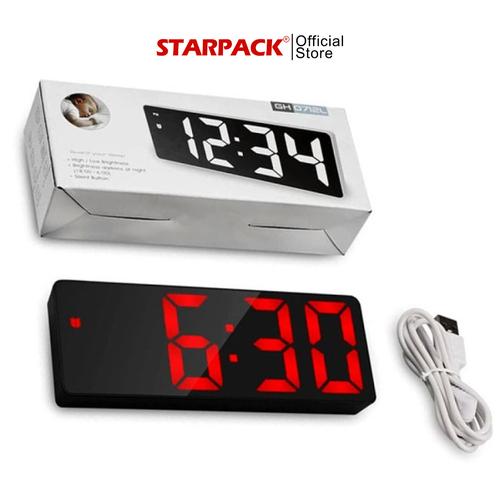 Jual Jam Meja Digital Led Weker / Digital Alarm Clock Mirror GH0712