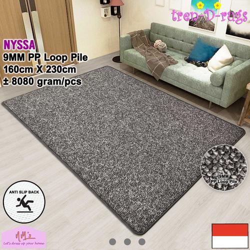 Promo Tren-D-rugs karpet permadani polos aesthetic bulu alas lantai ...