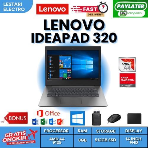 Jual LENOVO IDEAPAD 320 - AMD A4-9125 - RADEON R3 graphic - ram 8gb ...