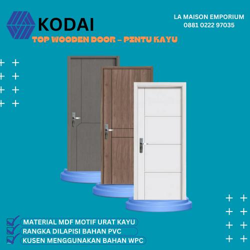 Jual KODAI TOP ENGINEERING WOOD DOOR 215 x 90 / PINTU KAYU KAMAR TIDUR ...