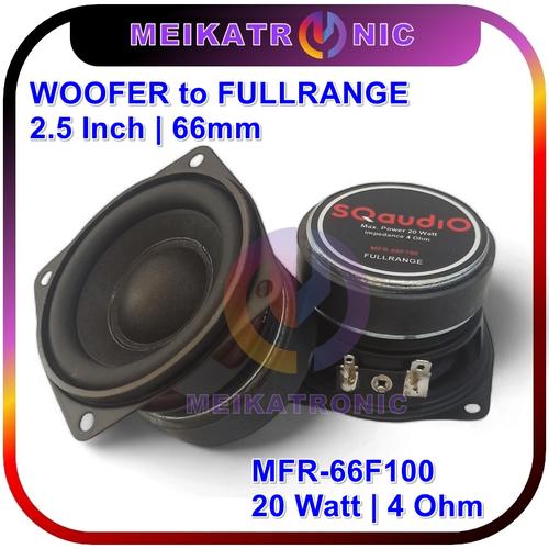 Jual Speaker Inch Woofer Mid Bass Full Range 20W Ohm 66mm