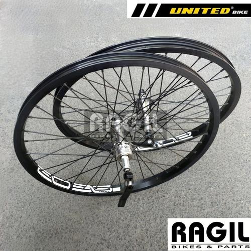 Jual WHEELSET SEPEDA 20 INCH UNITED SEPEDA LIPAT SELI MINION FOLDING ...
