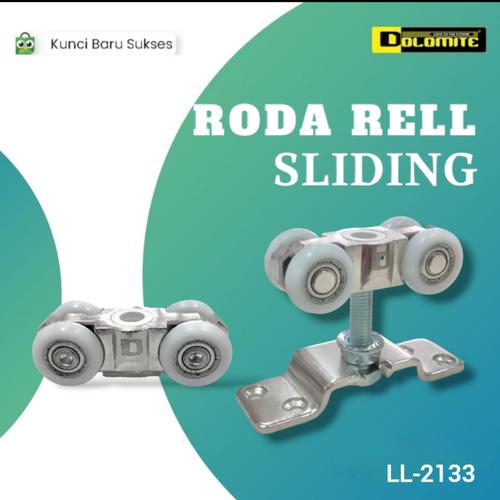 Piler Roda Jual Roda rell sliding / pintu geser Dolomite - Jakarta Selatan - kunci ...