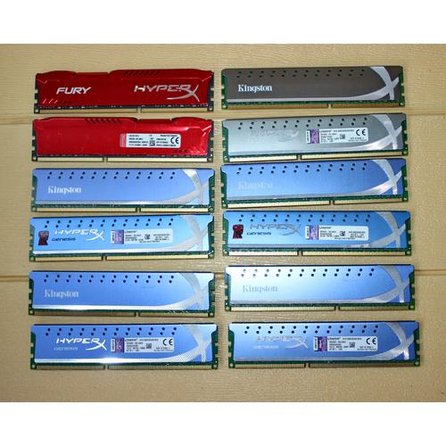 Jual RAM KINGSTON FURY GENESIS HYPER X GB DDR3 4X2 PC12800 1600