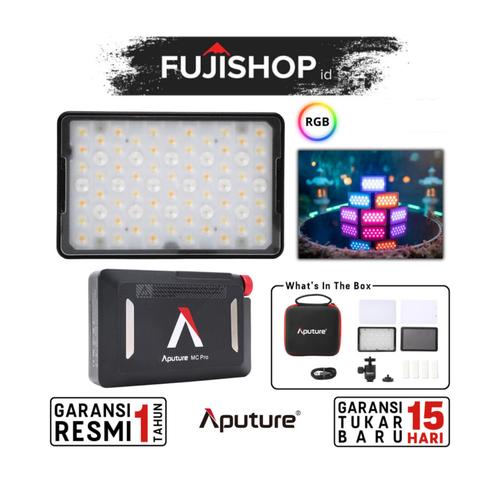 Jual Aputure Amaran MC Pro RGB LED Light Panel Aputure Mini LED