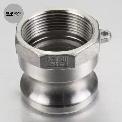 Jual Camlock Stainless 1.5" inch Type A 150 / Camlock Fitting Stainless ...