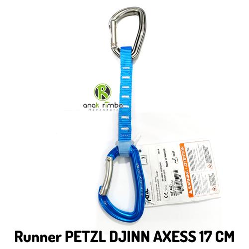 Rinvio Djinn Axess PETZL - 17cm Blu Per Arrampicata In Falesia - Foto 12