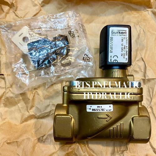 Jual SOLENOID VALVE 1 INCH BURKERT-6281EV A25 0NBR MS G1 VOLTAGE 230VAC ...