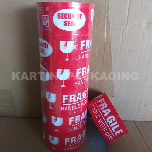 Jual Lakban FRAGILE Merah EXCELINDO - Kota Denpasar - Kartini Packaging ...