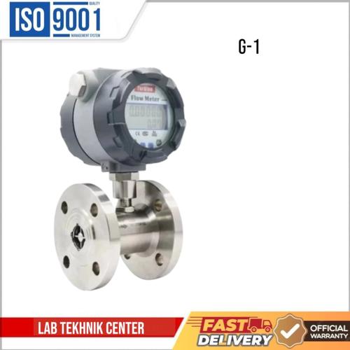 Jual Digital Turbine Flowmeter DN 3 inch 80mm G1 flange for fuel oil ...