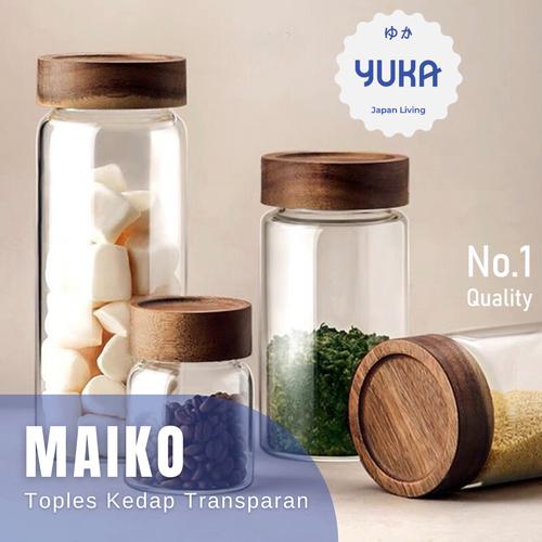 Promo YUKA - MAIKO Food Container Kue Kering Estetik Organizer Dapur ...
