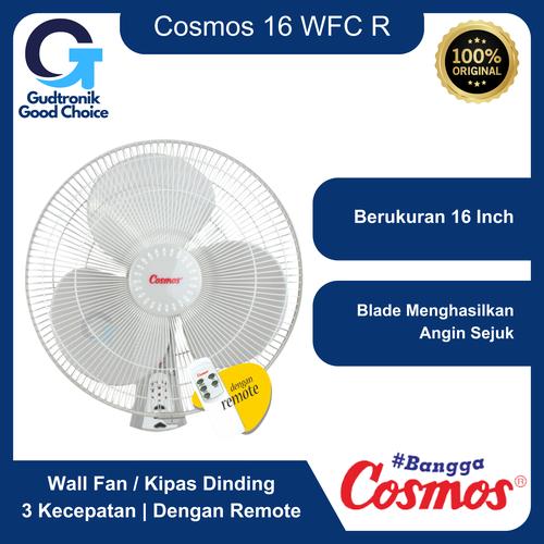 Jual Wall Fan / Kipas Angin Dinding Cosmos | 16 WFC R | 16 inch | With ...