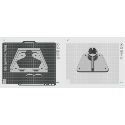 Jual 3D Custom Dudukan Antena Tiang / Pipa Starlink Gen 3 Outdoor ...