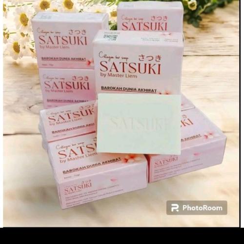 Jual Sabun collagen satsuki sabun badan sabun muka sabun batang satsuki ...