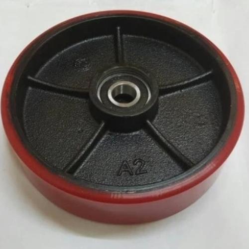Bimiti Hubwagenrolle 200x50 Mm PU – 3000 Kg Traglast, Inkl. 20 Mm Achse & Lager