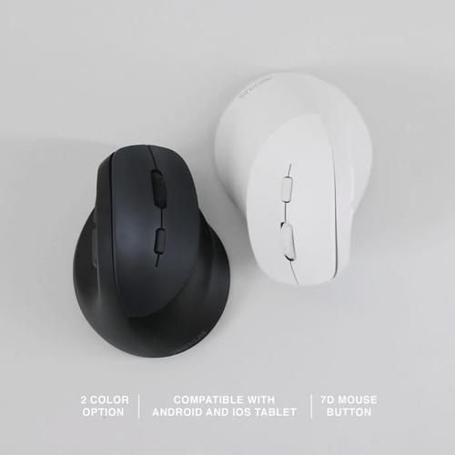 Jual Mko Rexus Clif Vertical Mouse Wireless Dual Mode Connection Cliff