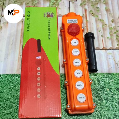 Jual Hoist Push Button 6Tombol 6 Tombol COB-63p COB63p VORGE up down ...
