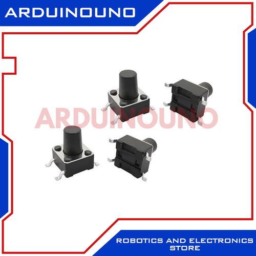 500pcs/lot Mini Micro Momentary Tactile Push Button Switch 12*12*4.3/5/6/7/8/9/1