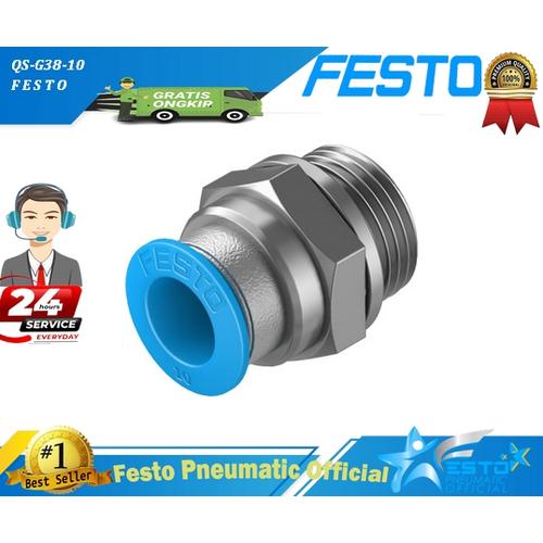Festo QS G3/8 10 I Push In Fitting IMS Supply - Foto 9