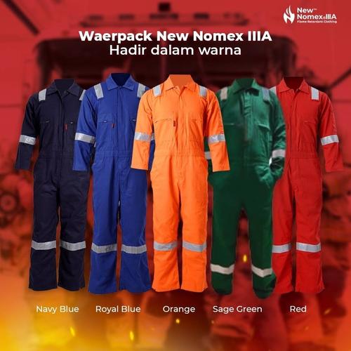 Jual Wearpack Coverall New Nomex IIIA Baju Flame Resistant Anti Api ...