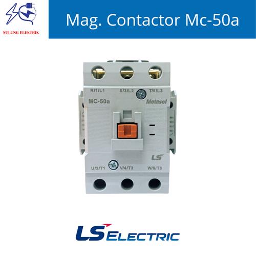 Jual Mag. Contactor MC50a 3 Pole 220VAC 220VAC Jakarta Barat